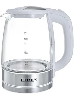 Чайник элек 1,7 л  Delta Lux DL-1204W